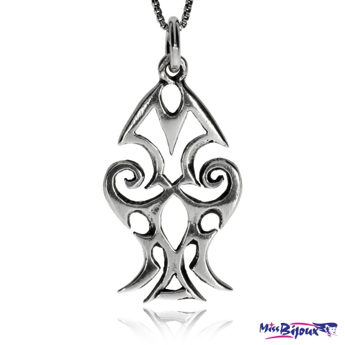 Stříbrný přívěsek - Keltský ornament 