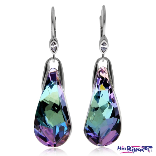 Sada stříbrných šperků Preciosa Crystal Beauty Vitrail Light