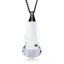 Stříbrný náhrdelník Preciosa Evelyn Crystal 6200 00L - 45cm