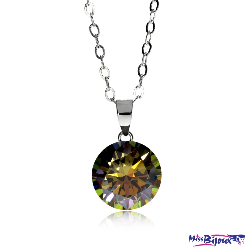 Stříbrný přívěsek Preciosa Starry Vitrail Medium 5172 41 - 75cm