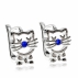 Stříbrné dětské náušnice - Kočičky