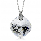 Stříbrný náhrdelník Preciosa Brilliant Rose 6011 00 - 45cm
