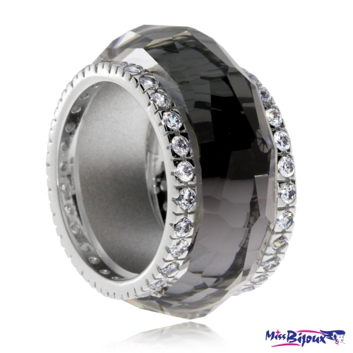 Stříbrný prsten Preciosa De Luxe Chrom 6760 40