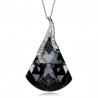 Stříbrný náhrdelník Preciosa Crystal Bell Chrome 6038 40L - 45cm