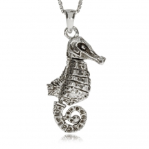 Stříbrný přívěsek - Pohyblivý mořský koník