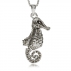 Stříbrný přívěsek - Pohyblivý mořský koník
