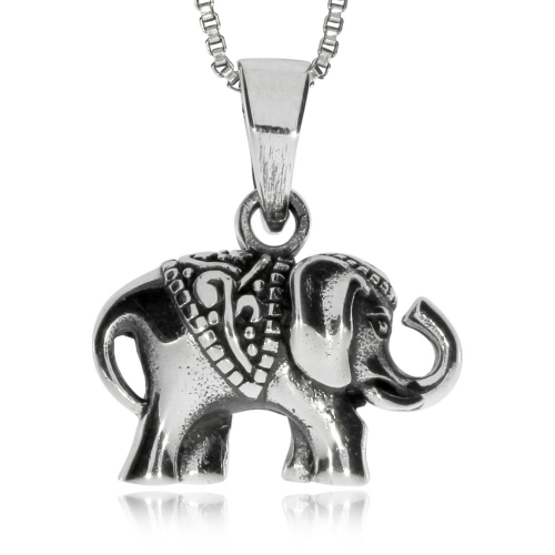 Stříbrný přívěsek - Malý sloník 